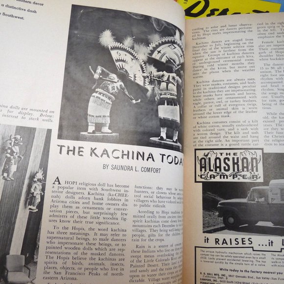6 Arizona Highways Dessert magazines 1960s back issues  Southwest Native America - Picture 6 of 6